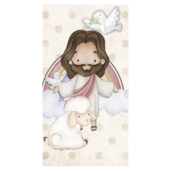 Faixa Lateral - Páscoa - Sublimado 3D