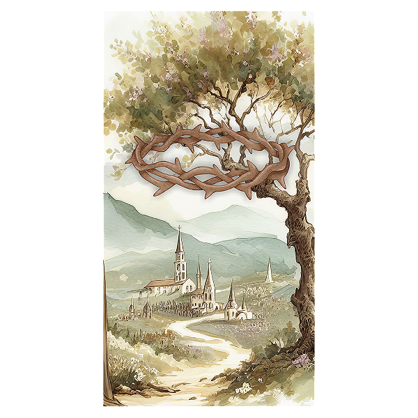 Faixa Lateral - Páscoa - Sublimado 3D