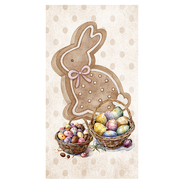 Faixa Lateral - Páscoa - Sublimado 3D