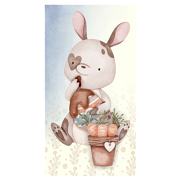 Faixa Lateral - Páscoa - Sublimado 3D