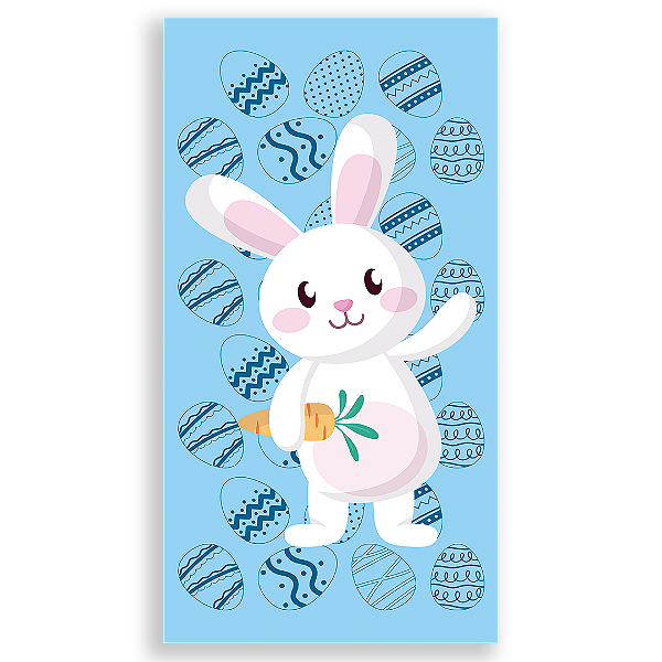 Faixa Lateral - Páscoa - Sublimado 3D