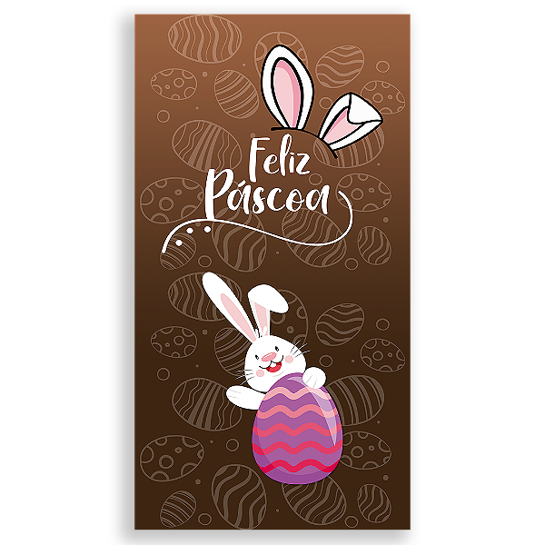 Faixa Lateral - Páscoa - Sublimado 3D