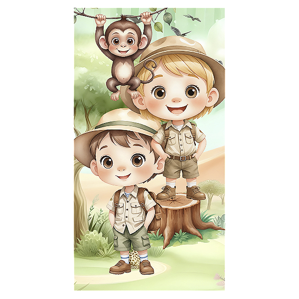 Faixa Lateral - Safari - Sublimado 3D