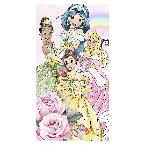 Faixa Lateral - Princesas - Sublimado 3D