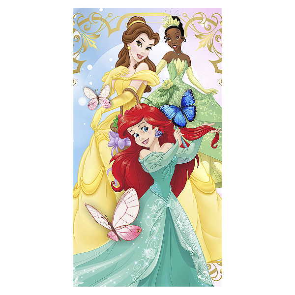 Faixa Lateral - Princesas - Sublimado 3D