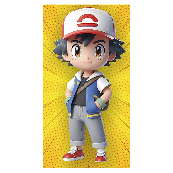 Faixa Lateral - Pokemon - Sublimado 3D