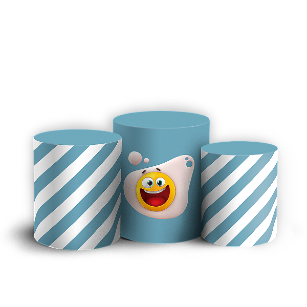 Trio Cilindro - Fini - Sublimado 3D