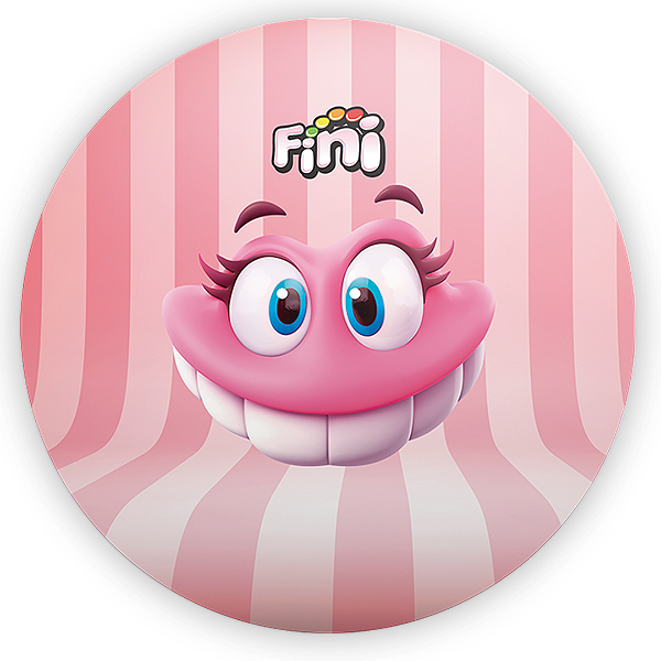 Painel Redondo - Fini  - Sublimado 3D