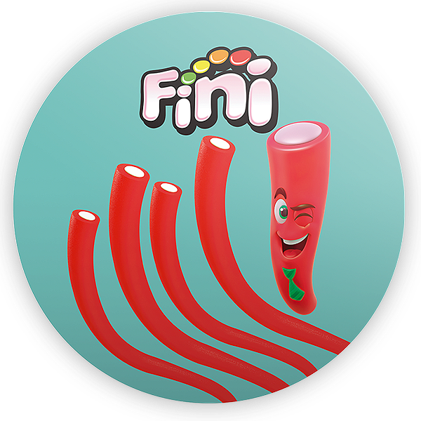 Painel Redondo - Doces Fini  - Sublimado 3D