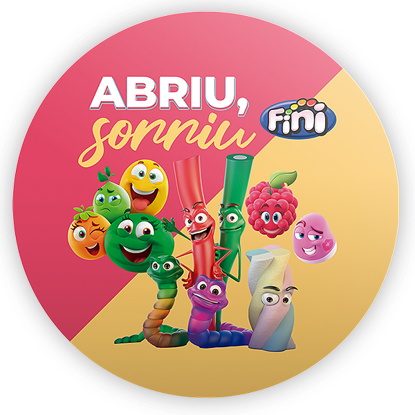 Painel Redondo - Doces Fini  - Sublimado 3D