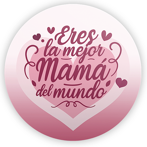 Painel Redondo - Dia de la Madre  - Sublimado 3D