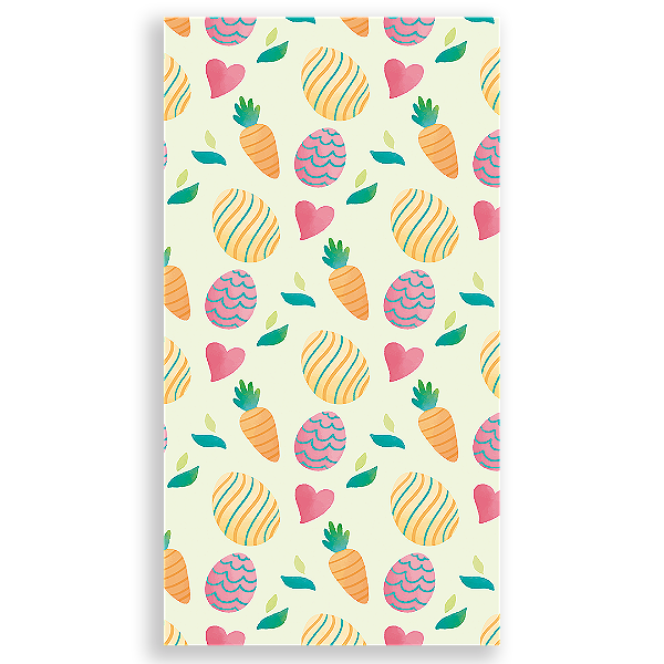 Faixa Lateral - Pascoa  - Sublimado 3D