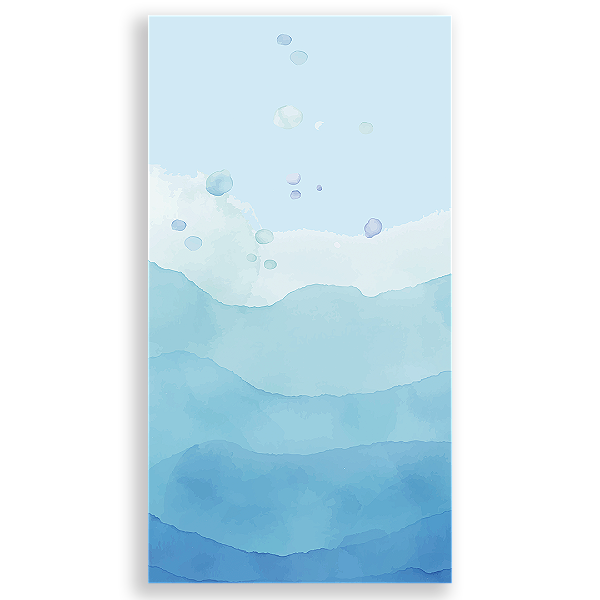 Faixa Lateral - Fundo Do Mar  - Sublimado 3D