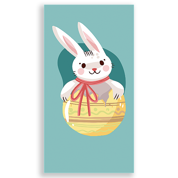 Faixa Lateral - Páscoa  - Sublimado 3D