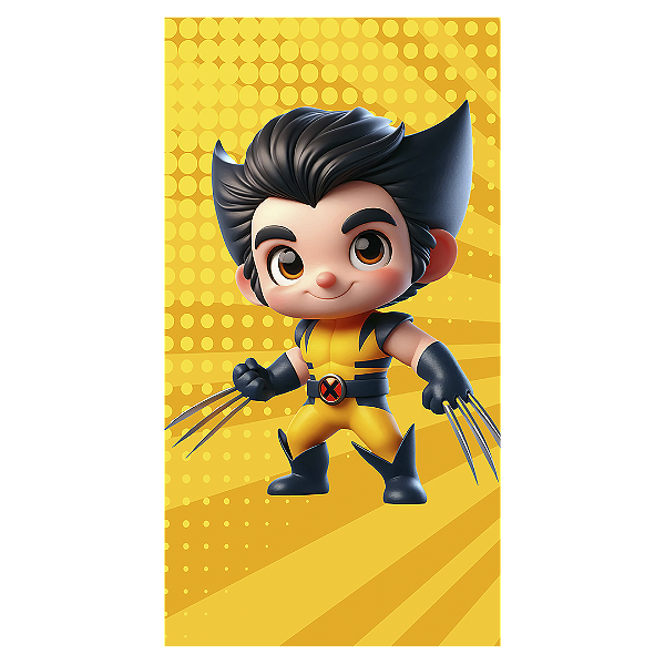 Faixa Lateral - Wolverine - Sublimado 3D