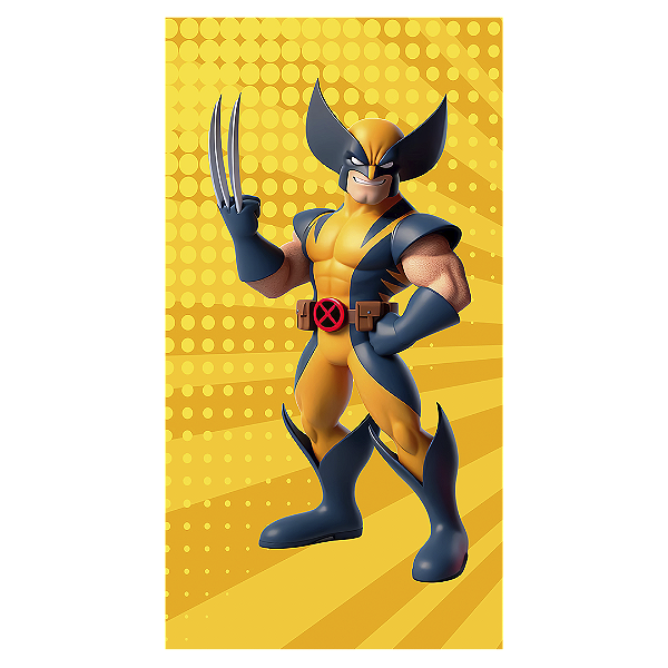 Faixa Lateral - Wolverine - Sublimado 3D