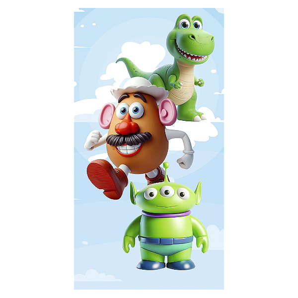 Faixa Lateral - Toy Story - Sublimado 3D