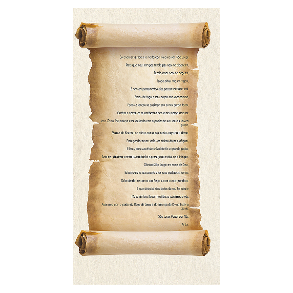 Faixa Lateral - São Jorge - Sublimado 3D