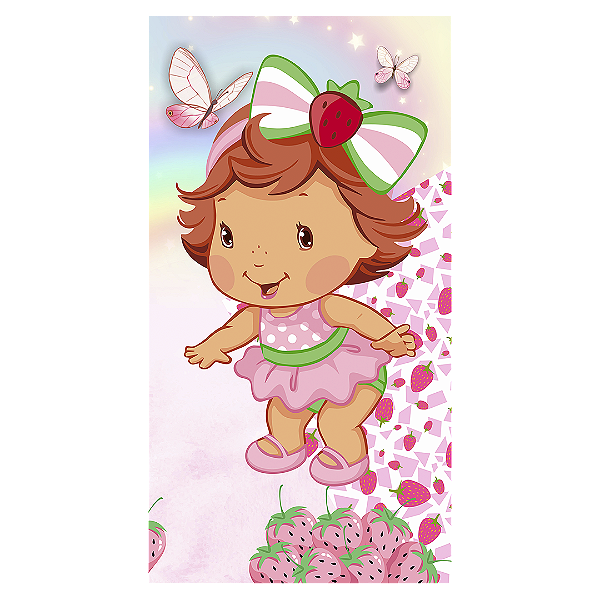 Faixa Lateral - Moranguinho Baby - Sublimado 3D