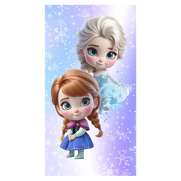 Faixa Lateral - Frozen - Sublimado 3D