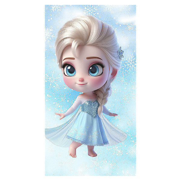 Faixa Lateral - Frozen - Sublimado 3D