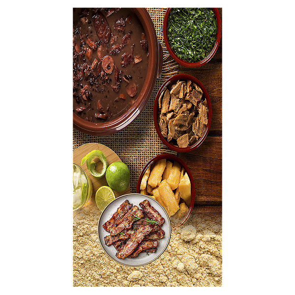 Faixa Lateral - Feijoada - Sublimado 3D