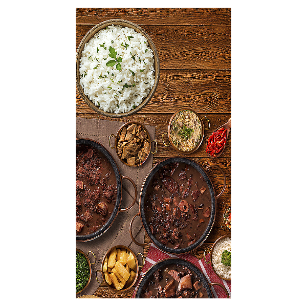 Faixa Lateral - Feijoada - Sublimado 3D