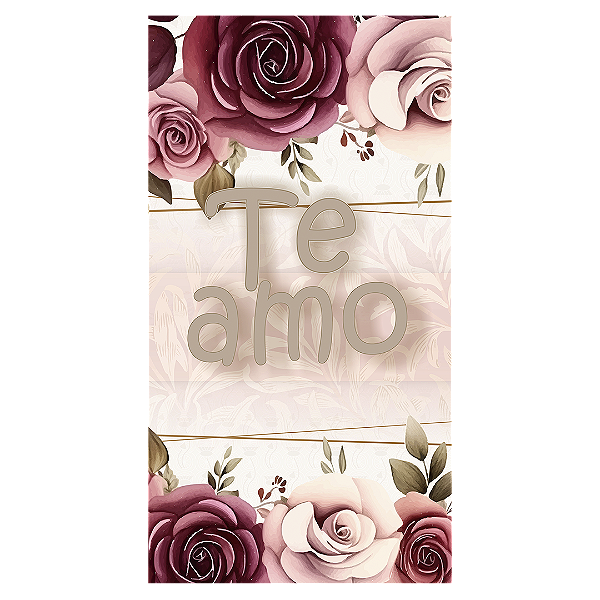 Faixa Lateral - Dia Das Mães - Sublimado 3D