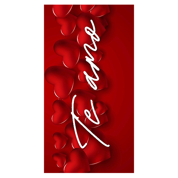 Faixa Lateral - Dia Das Mães - Sublimado 3D