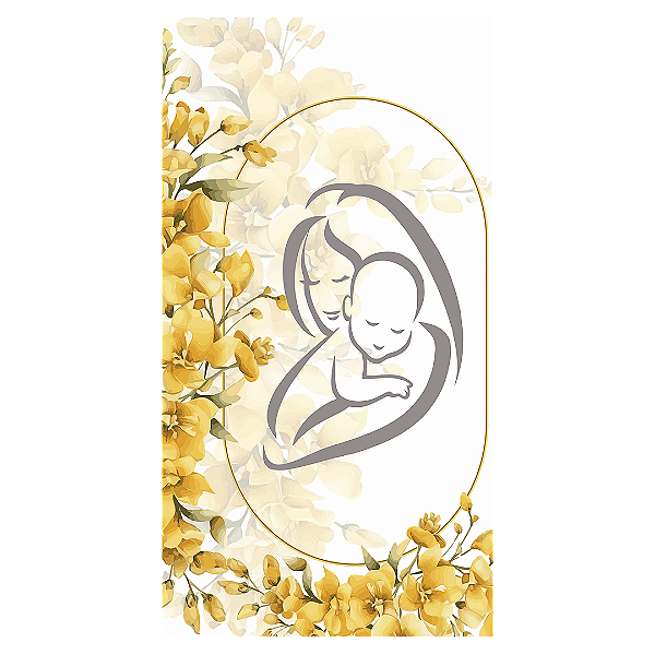 Faixa Lateral - Dia Das Mães - Sublimado 3D