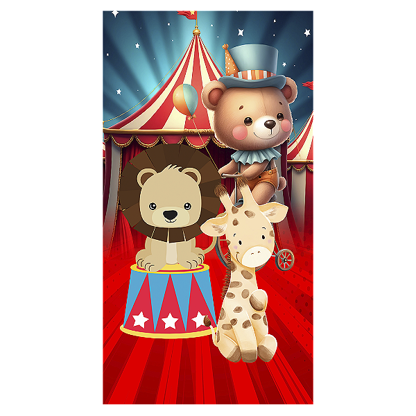 Faixa Lateral - Circo - Sublimado 3D