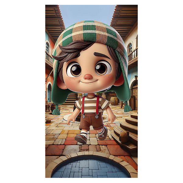 Faixa Lateral - Chaves - Sublimado 3D