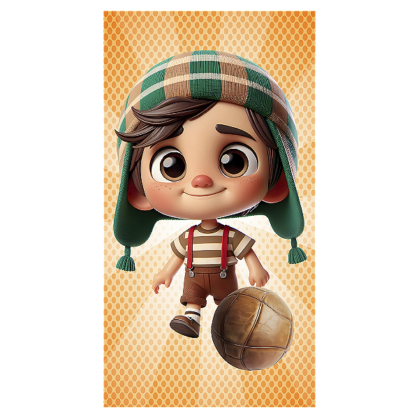 Faixa Lateral - Chaves - Sublimado 3D