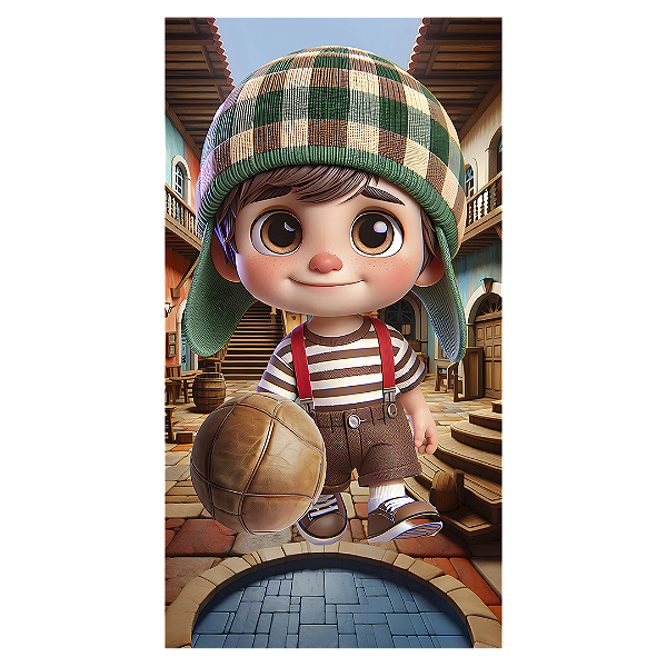 Faixa Lateral - Chaves - Sublimado 3D