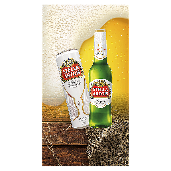 Faixa Lateral - Cerveja - Sublimado 3D