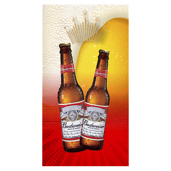 Faixa Lateral - Cerveja - Sublimado 3D