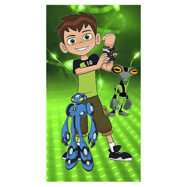 Faixa Lateral - Ben 10 - Sublimado 3D