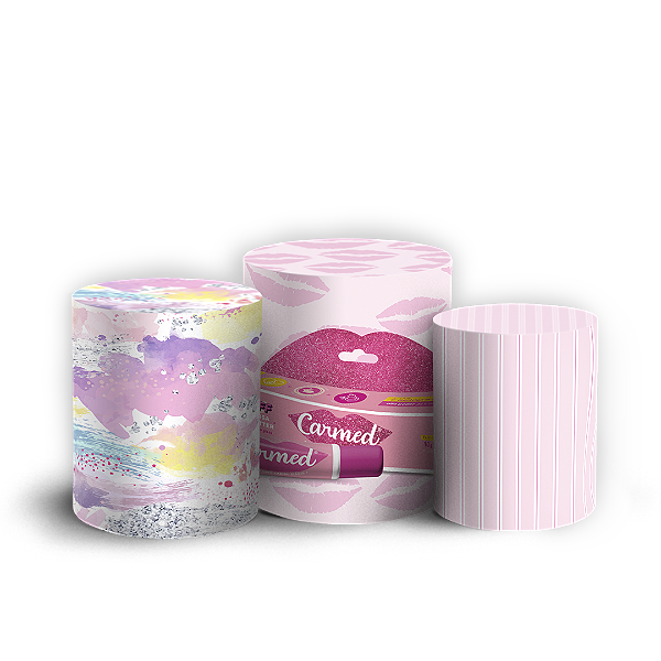 Trio Cilindro - Carmed - Sublimado 3D