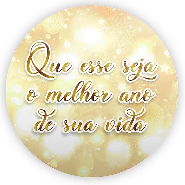 Mini Painel - Ano Novo - Sublimado