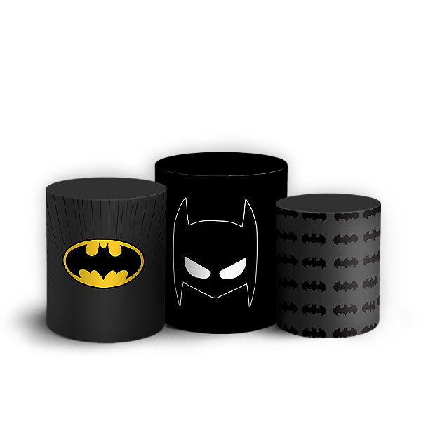 Trio Cilindro - Batman - Sublimado 3D