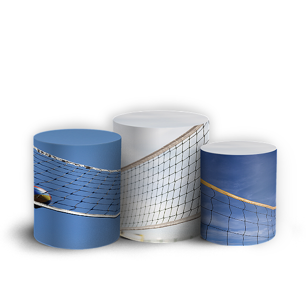 Trio Cilindro - Volei - Sublimado 3D