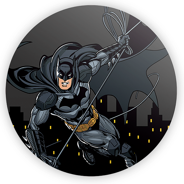 Painel Redondo - Batman - Sublimado 3D
