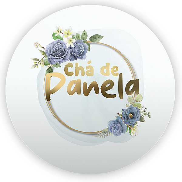 Painel Redondo - Chá De Casa Nova - Sublimado 3D