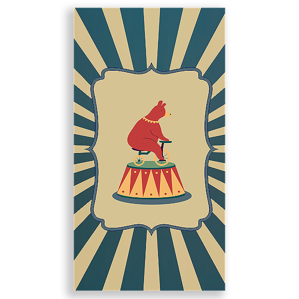 Faixa Lateral - Circo - Sublimado 3D