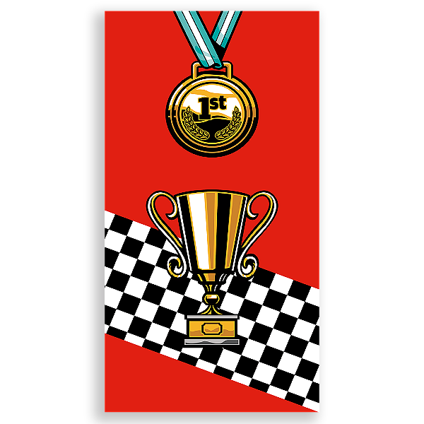 Faixa Lateral - Formula 1 - Sublimado 3D