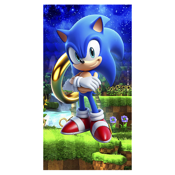 Faixa Lateral - Sonic - Sublimado 3D