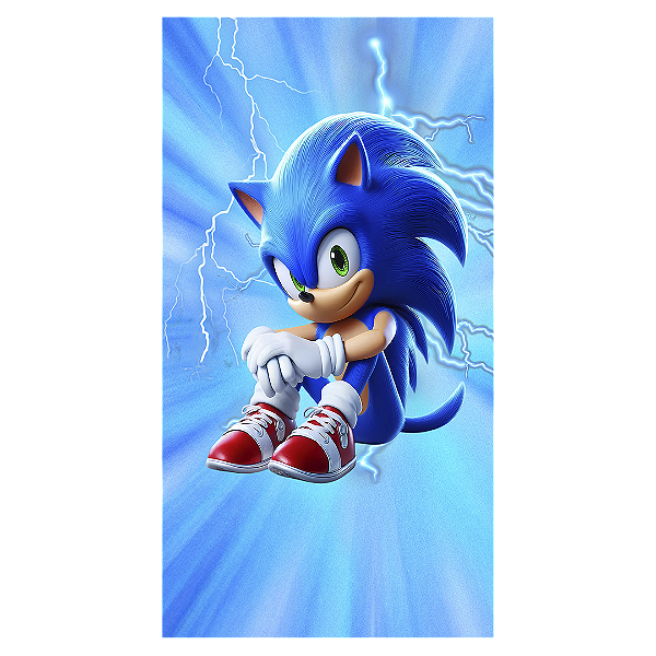 Faixa Lateral - Sonic - Sublimado 3D