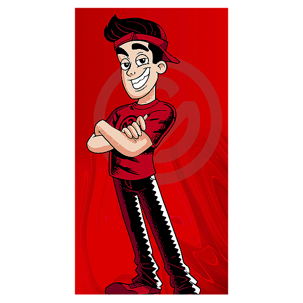 Faixa Lateral - Enaldinho - Sublimado 3D