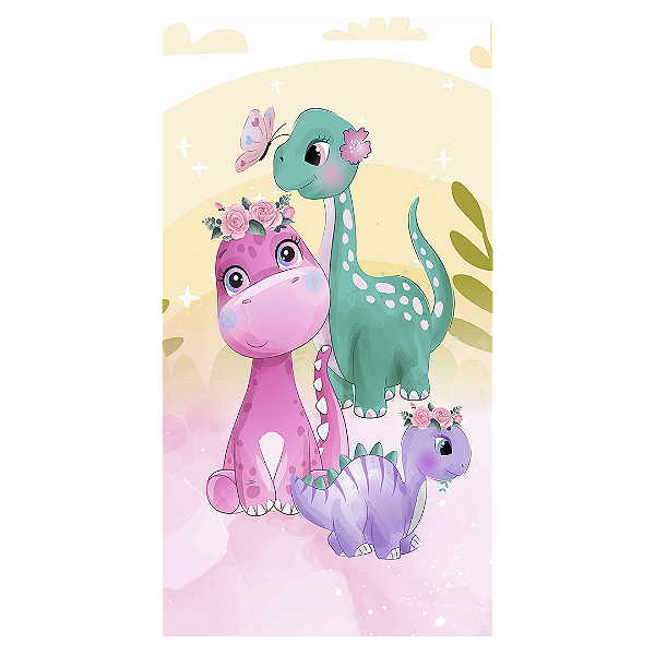 Faixa Lateral - Dinossauro - Sublimado 3D