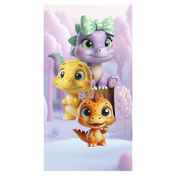 Faixa Lateral - Dinossauro - Sublimado 3D